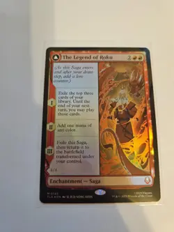 The Legend of Roku FOIL MTG Avatar: TLA Nm/M - Image 1