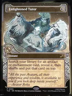 Enlightened Tutor (Showcase) Avatar Eternal-Legal Regular MTG - Image 1