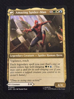 Peter Parker Amazing Spider-Man (Mythic) (0010) (Non-Foil) Marvel Spider-Man NM - Image 2