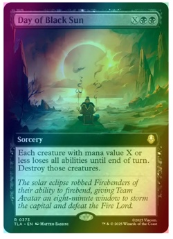 Day of Black Sun - Foil - Extended Art Avatar MTG - Image 1