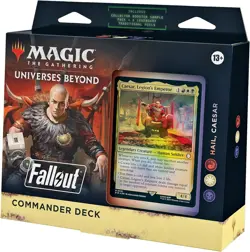 Magic The Gathering MTG Universes Beyond Fallout Commander Deck Hail Caesar NEW - Image 1