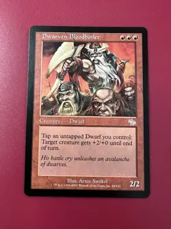 *** Dwarven Bloodboiler *** Judgment NM/LP MTG English - Image 1