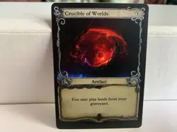 Crucible of Worlds - - Altered Art - - Commander - EDH - - Image 1
