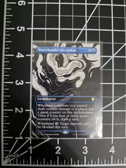 Waterbender Ascension 0310 TLA Extended Art MTG Avatar: The Last Airbender NM/M - Image 1