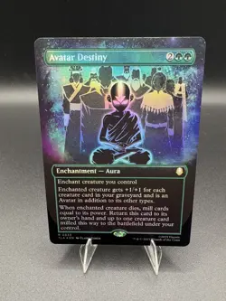 Avatar Destiny (Borderless) Avatar: The Last Airbender 333 Foil NM - Image 1