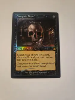 Magic The Gathering Vampiric Tutor (Retro Frame) Dominaria Remastered Foil MTG - Image 1