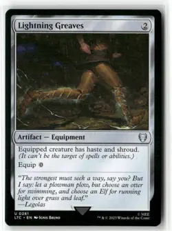 Lightning Greaves Commander: the Lord of the Rings: - Image 1