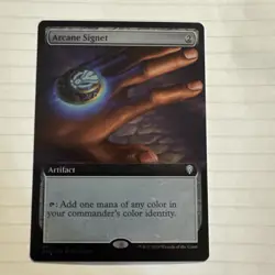 Arcane Signet (Extended Art) Commander Legends Foil - Image 1
