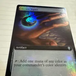 Arcane Signet (Extended Art) Commander Legends Foil - Image 2