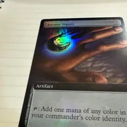 Arcane Signet (Extended Art) Commander Legends Foil - Image 3