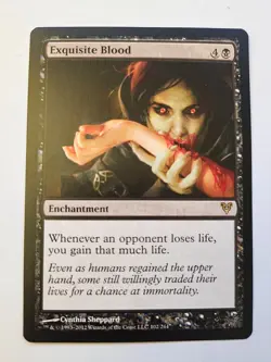 MTG - 1 x Exquisite Blood - Near Mint - Avacyn Restored (AVR) - Image 1
