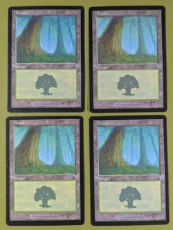 Forest (347) x4 Mercadian Masques 4x Magic the Gathering MTG - Image 1