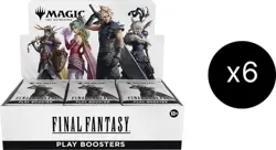 SEALED CASE! 6x Play Booster Box FINAL FANTASY MTG MAGIC THE GATHERING - Image 1