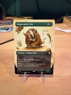 MTG Avatar The Last Airbender: Badger-Mole Cub - Borderless Non foil - Image 1