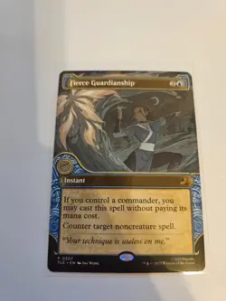 Fierce Guardianship Showcase MTG Avatar: TLA Eternal-Legal Nm/M - Image 1