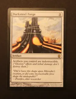 Darksteel Forge - MTG Darksteel Regular (Moderately Played) - Image 2