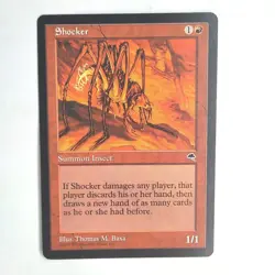 Shocker NM Tempest Rare English 1997 MTG - Image 1
