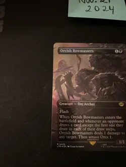 Orcish Bowmasters (Borderless) Universes Beyond: The Lord of the Rings: Tales of - Image 4