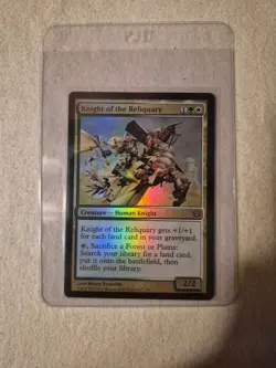 Knight of the Reliquary Duel Decks: Knights vs. Dragons Foil Lightly Played - Image 1