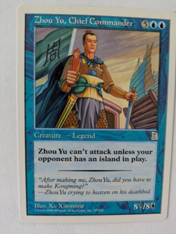 Zhou Yu, Chief Commander Portal 3K MTG NM Free shipping with tracking - Image 1