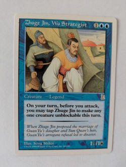 Zhuge Jin, Wu Strategist Portal 3K MTG NM Free shipping with tracking - Image 1