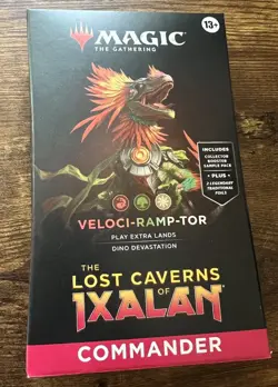 Lost Caverns of Ixalan Veloci-ramp-tor Commander Deck | MTG | LCI LCC - Image 1