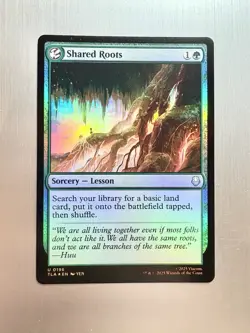 Shared Roots - 196 - MTG Avatar: The Last Airbender - Uncommon - FOIL - Image 1