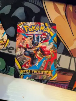 Pokemon TCG | Mega Lucario | Build & Battle Trainer Tips Card | Mega Evolution - Image 1