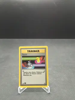 1999 Pokemon 1st Edition German Switch Trainer Never Played No. 95 *24 - Image 1