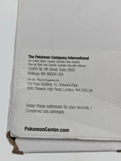 Pokemon Center Great Wave Pikachu And Friends Playmat 24"x14" Damaged Box - Image 4