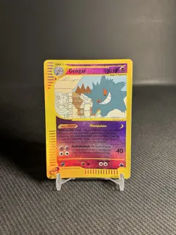 Pokemon TCG Gengar 10/144 Skyridge Reverse Holo MP-/HP - Image 1