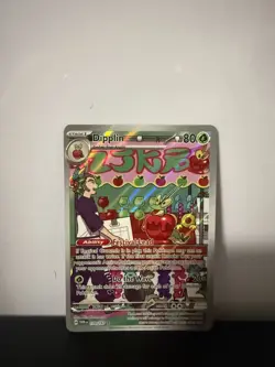 2024 Pokemon Twilight Masquerade Illustration Rare Full Art Holo Dipplin 170/167 - Image 1