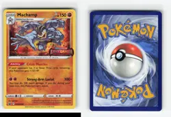 MACHAMP SWSH243 PRERELEASE PROMO POKEMON TCG NM - Image 3