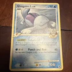 Pokemon TCG Quagsire [GL] Rising Rivals 76/111 Regular Common MP - Image 1