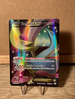 Pokemon Cresselia EX Full Art Ultra Rare BW Boundaries Crossed 143/149 LP - Image 1