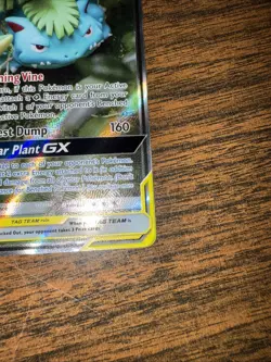 Pokemon TCG Venusaur & Snivy GX SM229 Blackstar Promo LP NM-MT - Image 4