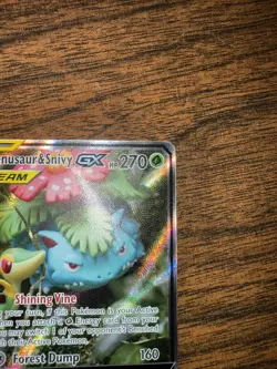 Pokemon TCG Venusaur & Snivy GX SM229 Blackstar Promo LP NM-MT - Image 5