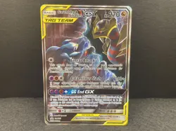 Garchomp & Giratina GX SM193 - Pokemon TCG Sun & Moon Tag Team Promo Holo LP - Image 1
