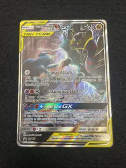 Garchomp & Giratina GX SM193 - Pokemon TCG Sun & Moon Tag Team Promo Holo LP - Image 4