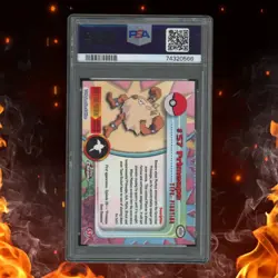 Pokemon Topps Chrome Primeape #57 PSA 9 MISCUT - Image 2