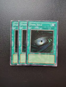 Yu-Gi-Oh - Dark Hole X3 - Full Playset - Image 1