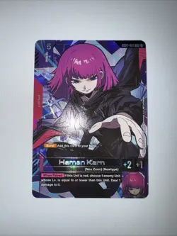 Gundam Card Game - GD02 Dual Impact R+ Haman Karn GD02-091 TCG CCG English - Image 1
