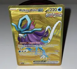Walking Wake ex 215/162 Temporal Forces Gold Hyper Rare Holo NM Pokemon Card - Image 1