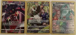 Pokemon Illustration Rare Card Lot Of 3 Crown Zenith Holos 2023 Near Mint - Image 2