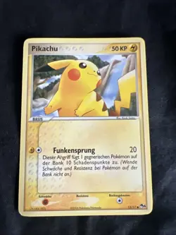 POKEMON PROMO CARD POP SERIES 4 PIKACHU 13/17 RARE Pokemon Karte - Image 1