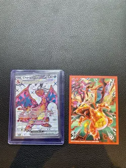 Pokemon TCG Charizard ex Tera Holo Promo Card - SVP EN 056 - Scarlet & Violet - Image 3