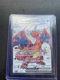 Pokemon TCG Charizard ex Tera Holo Promo Card - SVP EN 056 - Scarlet & Violet - Image 5