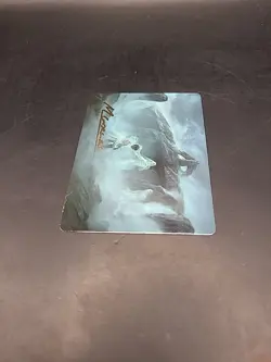 MTG Fog On The Barrow-Downs Art Card (Gold Stamped Signature) LOTR - Image 5