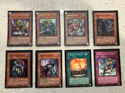 2004 YU-GI-OH PYRAMID OF LIGHT MOVIE EXCLUSIVE CARD PACK SET OF 8 ULTRA RARE - Image 1