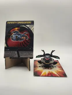 Bakugan Battle Brawlers Darkus Infinity Dragonoid 660g + Ability Card SpinMaster - Image 1